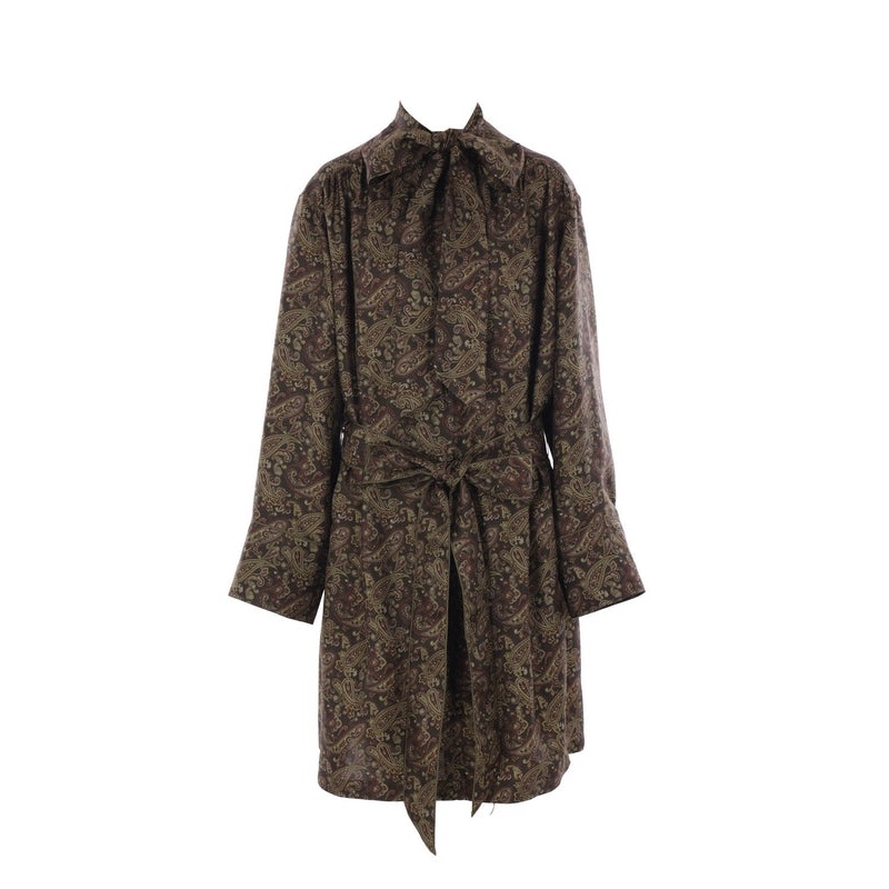 Saint Laurent Multicolor Midi Dress