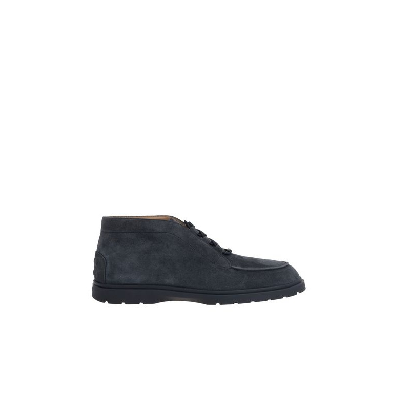 Tod’S Navy Lace-Up Boots|6|7|9|10|7.5|8.5|9.5