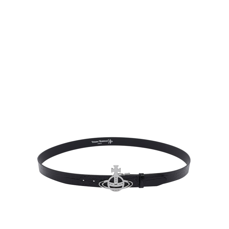 Vivienne Westwood Black Leather Belts