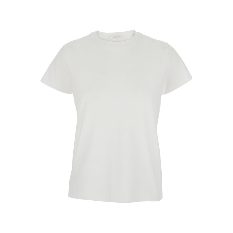 The Row White Half Sleeve|L