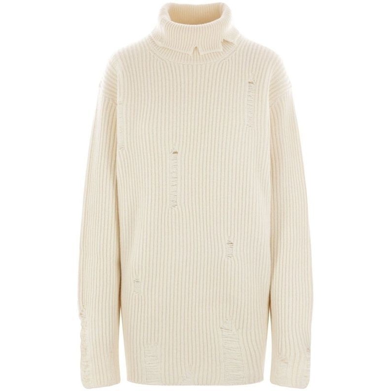 Tone High-neck Wool Knit|M