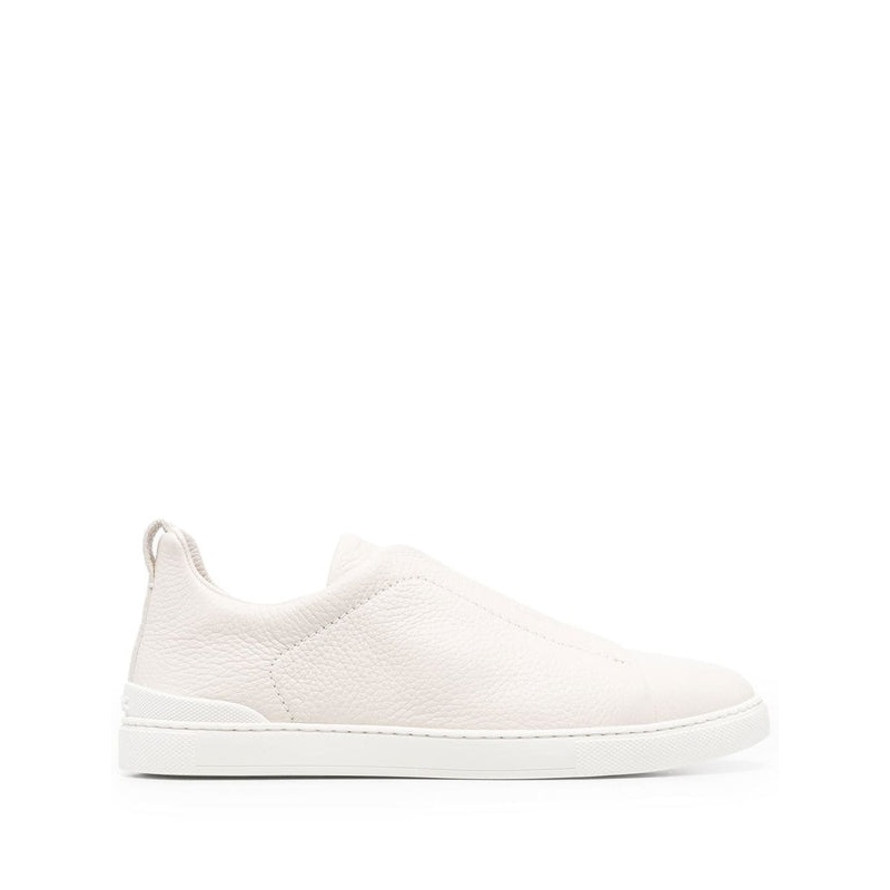 Z Zegna Beige Low Top Sneakers