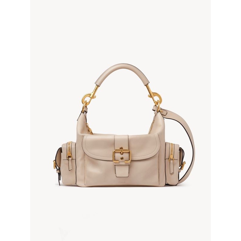 Camera Leather Tote Bag|OS