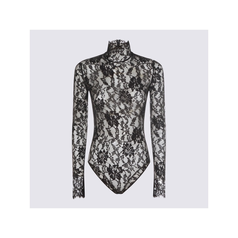 Valentino Black Body Suits|L