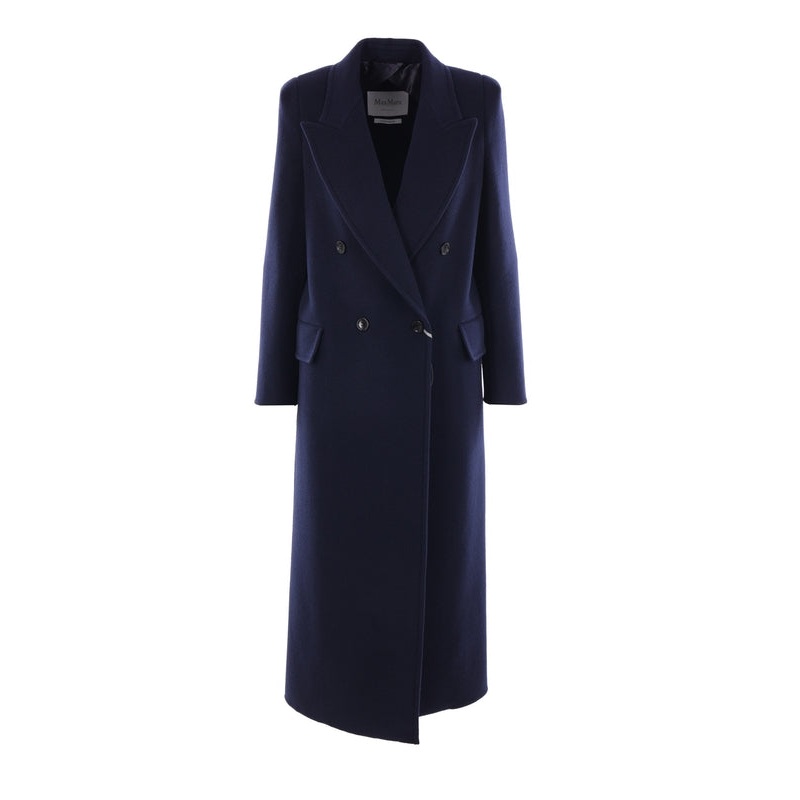 Virgin Wool Cashmere Double Coat