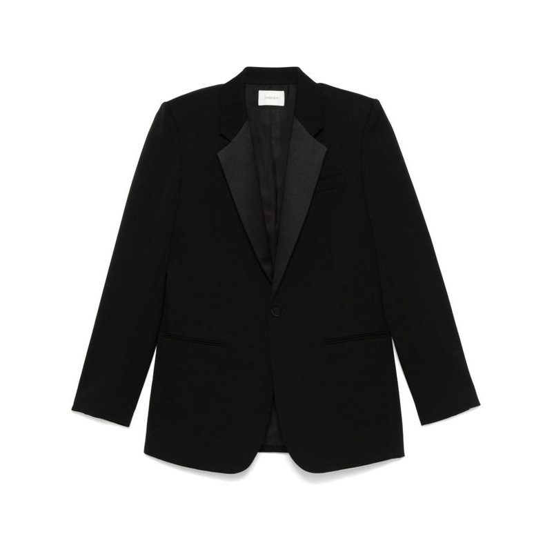Single Breasted Wool Blazer|48|50