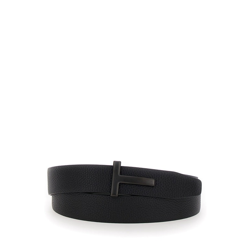 Tom Ford Black Leather Belts|100|110