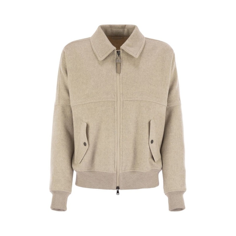 Brunello Cucinelli Beige Jackets