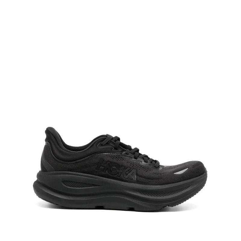 Hoka One One Bondie 9 Black Low Top Sneakers