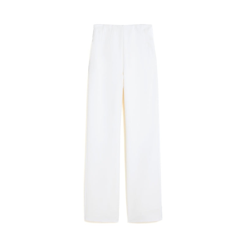 Max Mara White Trousers|40|42