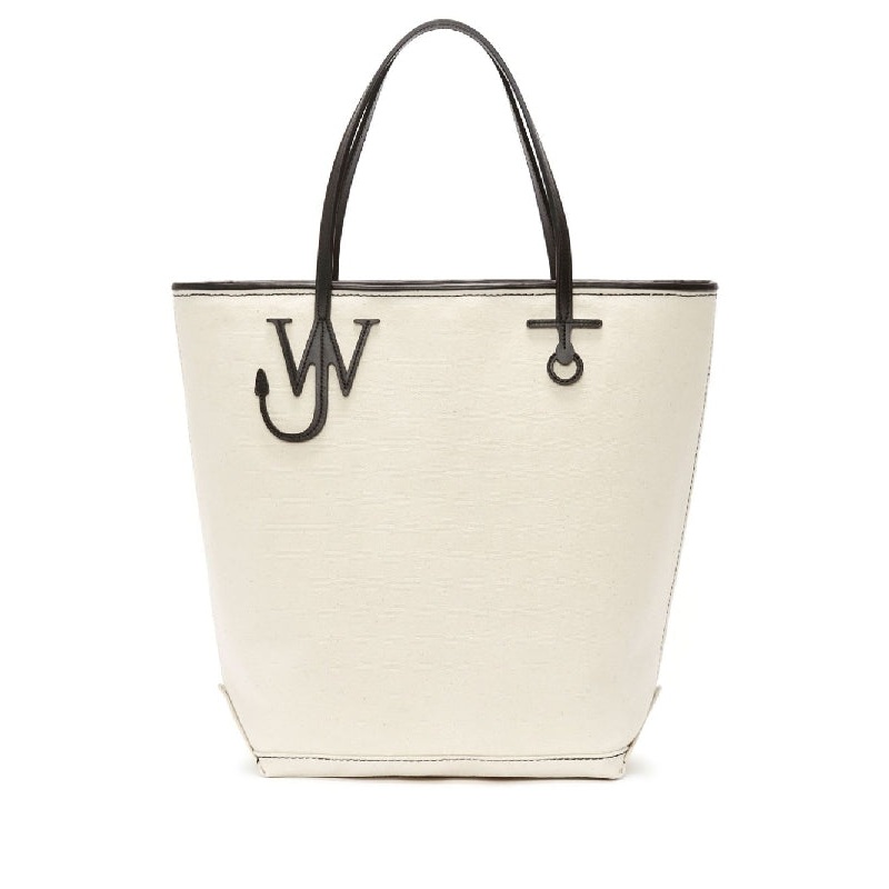 Tall Anchor Handle Canvas Tote Bag