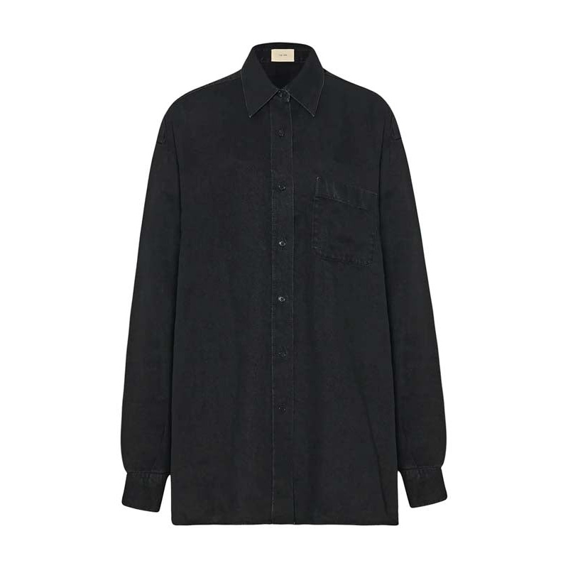The Row Black Shirts & Blouses