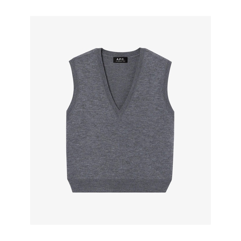 A.P.C. Grey Knitted|M|S