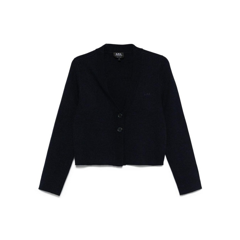 A.P.C. Navy Cardigans|M|S