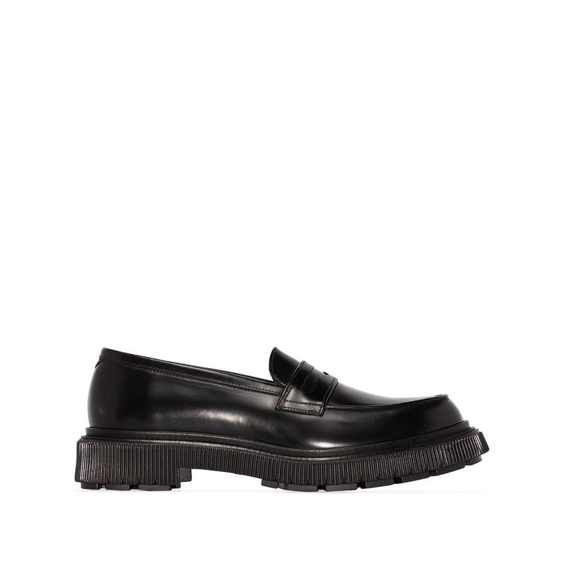 Adieu Leather Penny Loafers|40|41