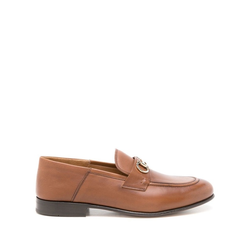 Gancini Detail Leather Loafer|7|5.5|6.5|8.5