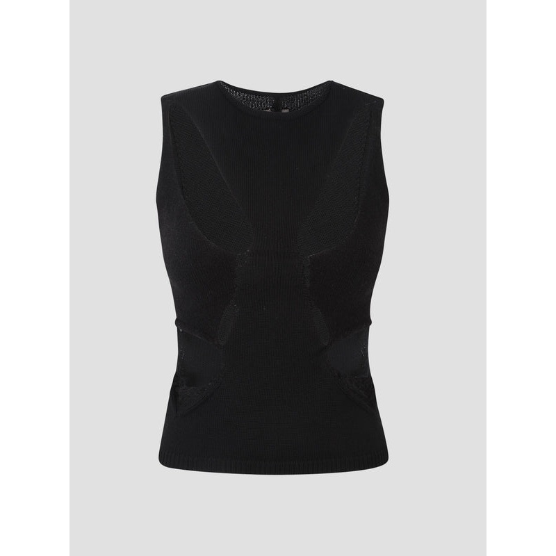 Rick Owens Black Sleeveless|L|M