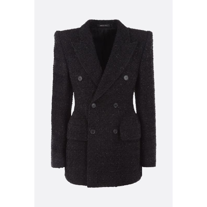 Hourglass Tweed Double Jacket|38