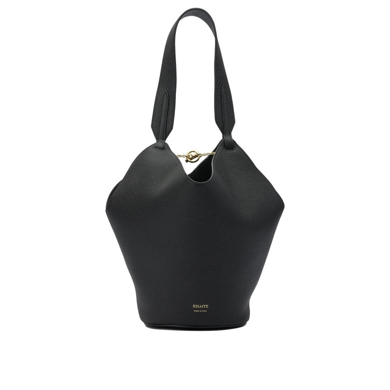 Khaite Black Tote Bags|OS