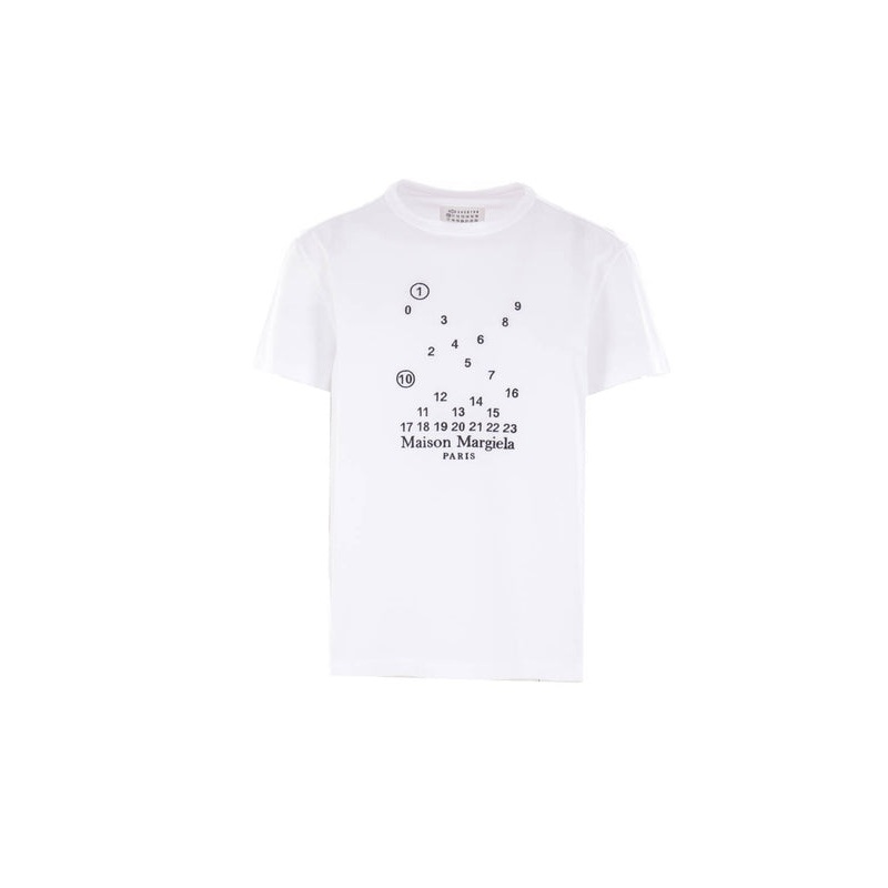 Maison Margiela White Half Sleeve