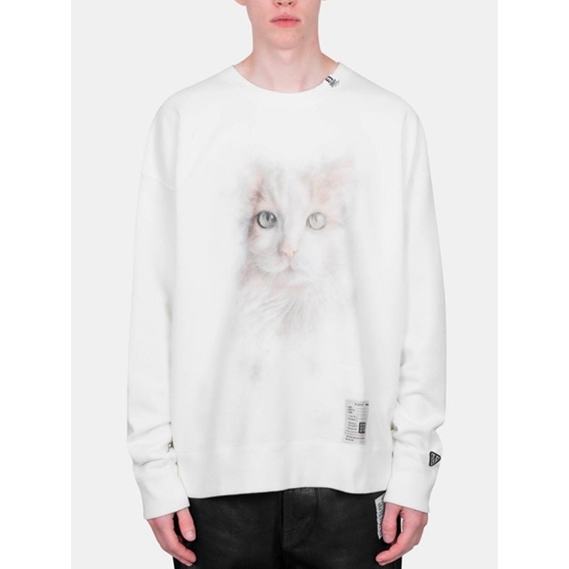 Maison Mihara Yasuhiro White Sweatshirts