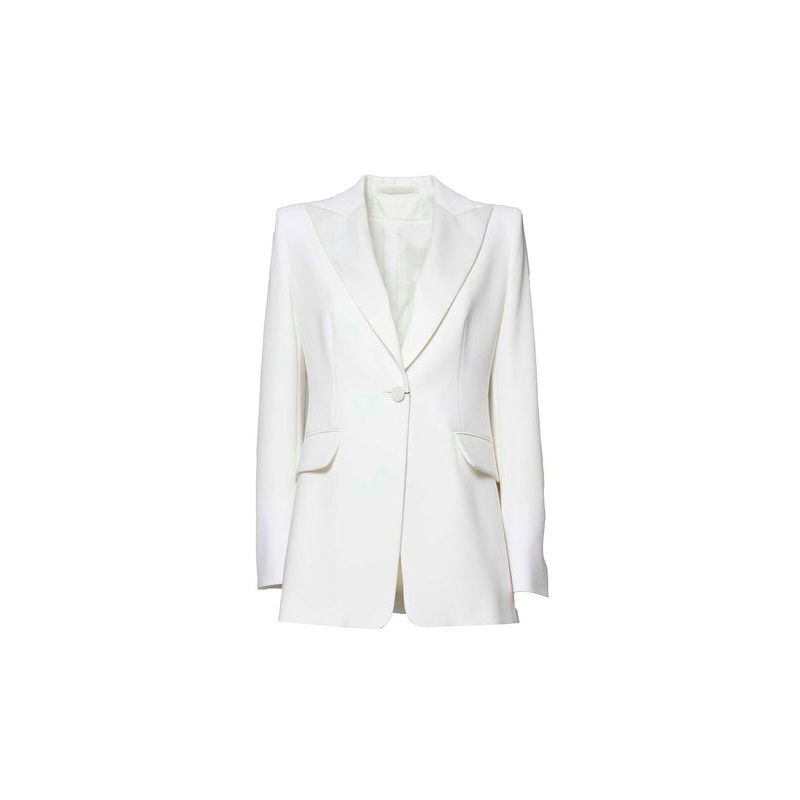Max Mara White Tailored Jackets