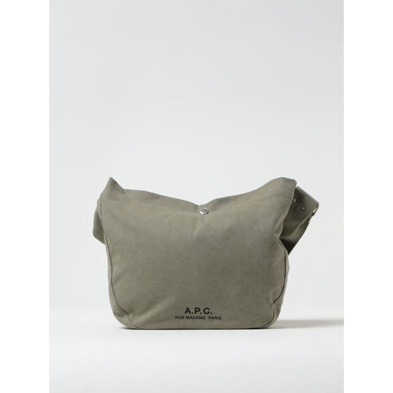 A.P.C. Green Cross Bags|OS