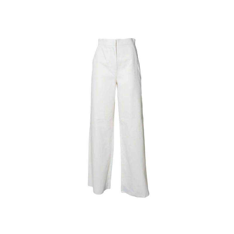 Max Mara White Trousers|44
