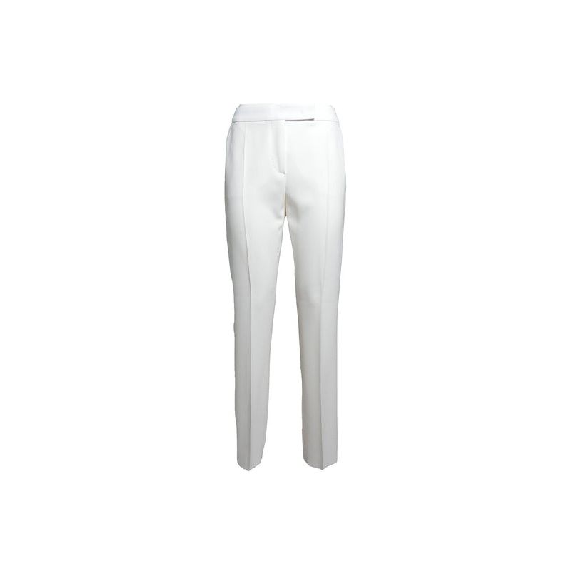 Max Mara White Trousers|40