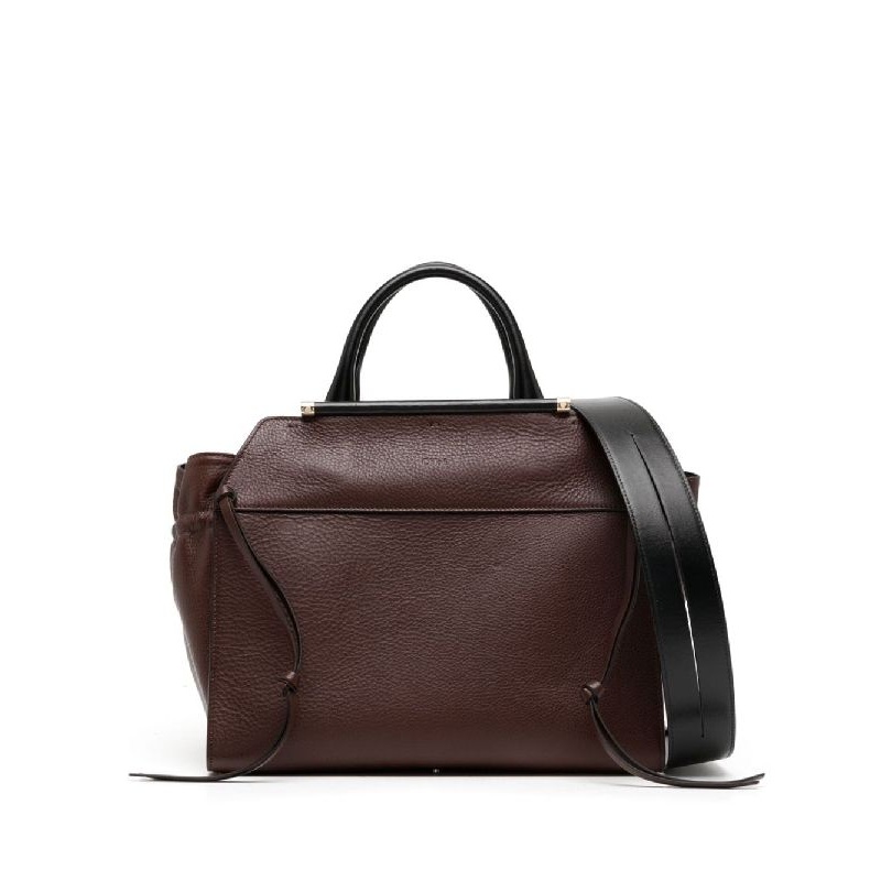 Steph Grain Leather Medium Tote Bag