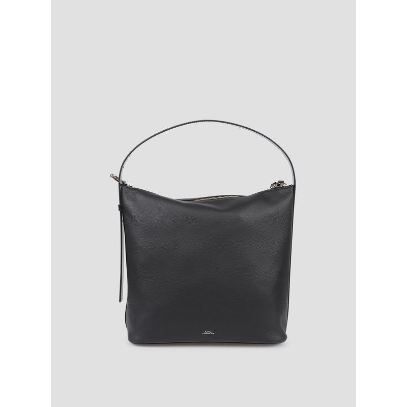 A.P.C. Black Tote Bags|OS
