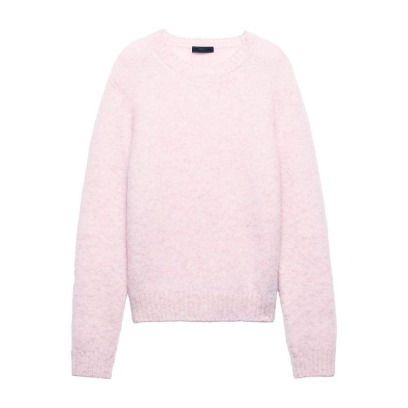 Back Triangle Logo Virgin
  Crewneck Wool Knit