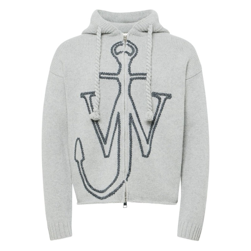 Jw Anderson Grey Hoodies|L|M|XL