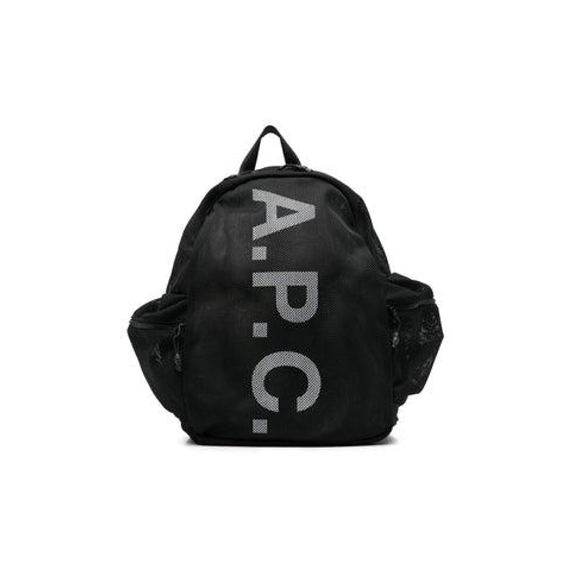A.P.C. Black Backpacks|OS