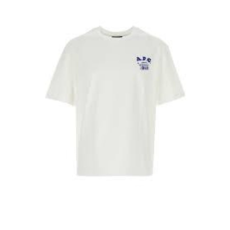A.P.C. White Half Sleeve|L|XL