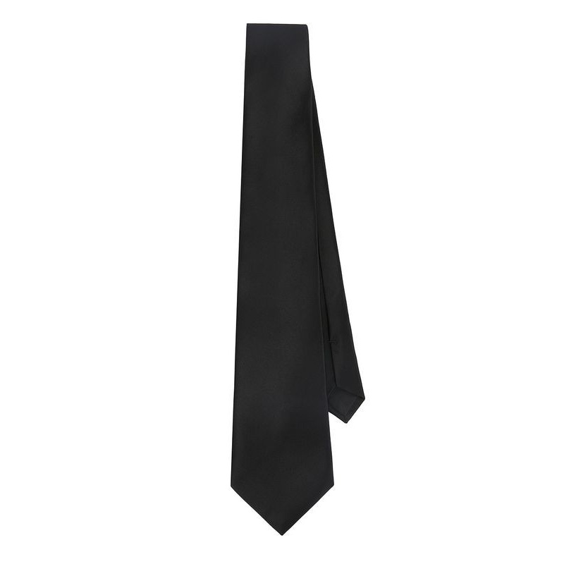 Logo Label Silk Necktie|S