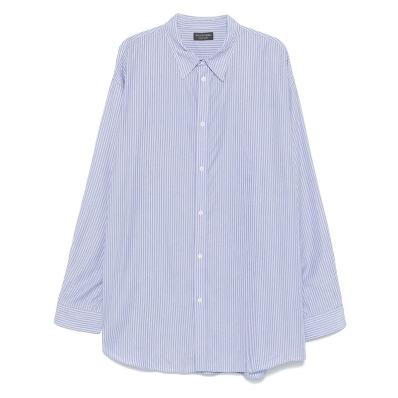 Stripe Oversized Shirt|S