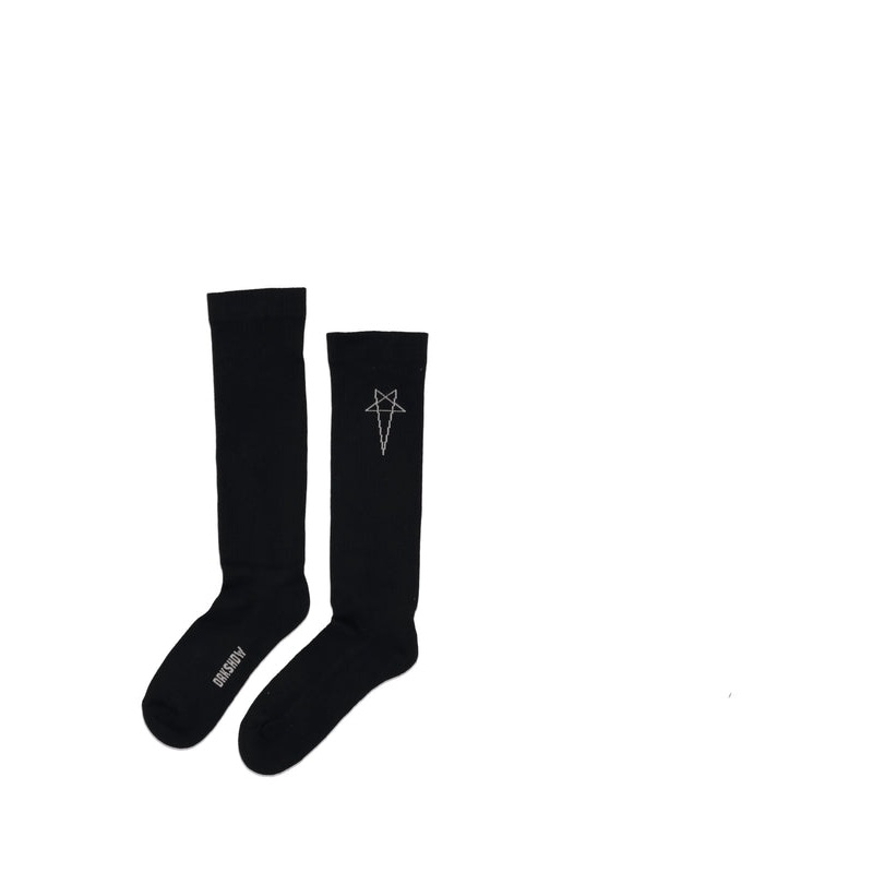 Rick Owens Black Socks|2