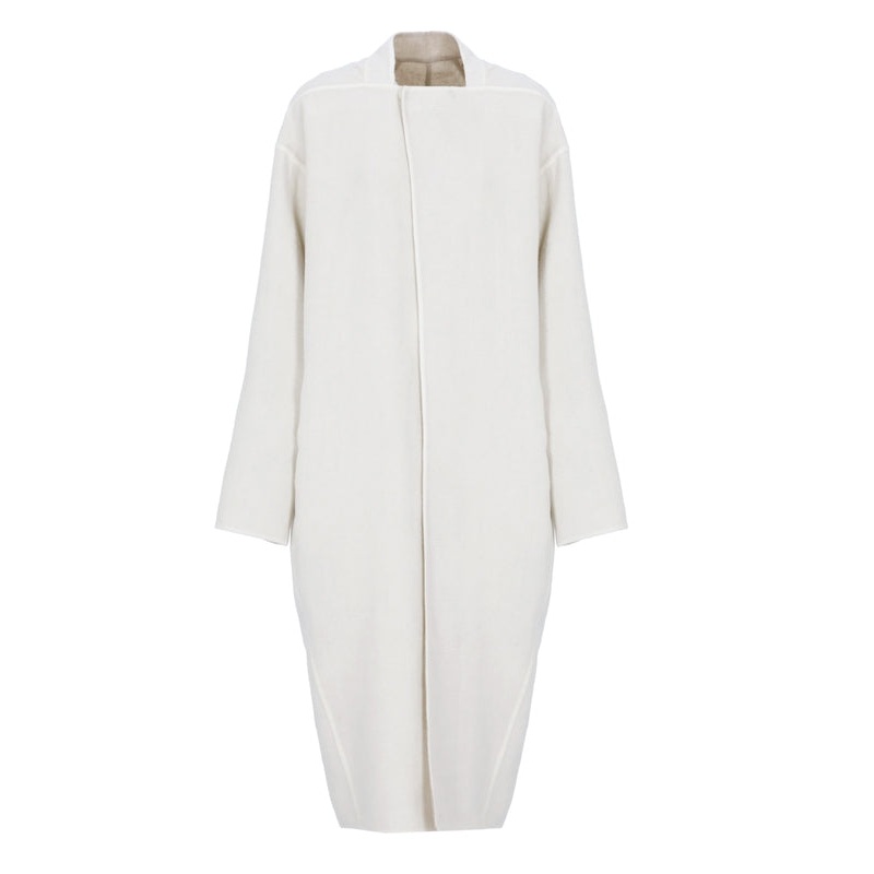 Rick Owens White Coats|40