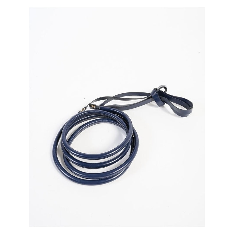 Tod’S Navy Leather Belts|85 cm