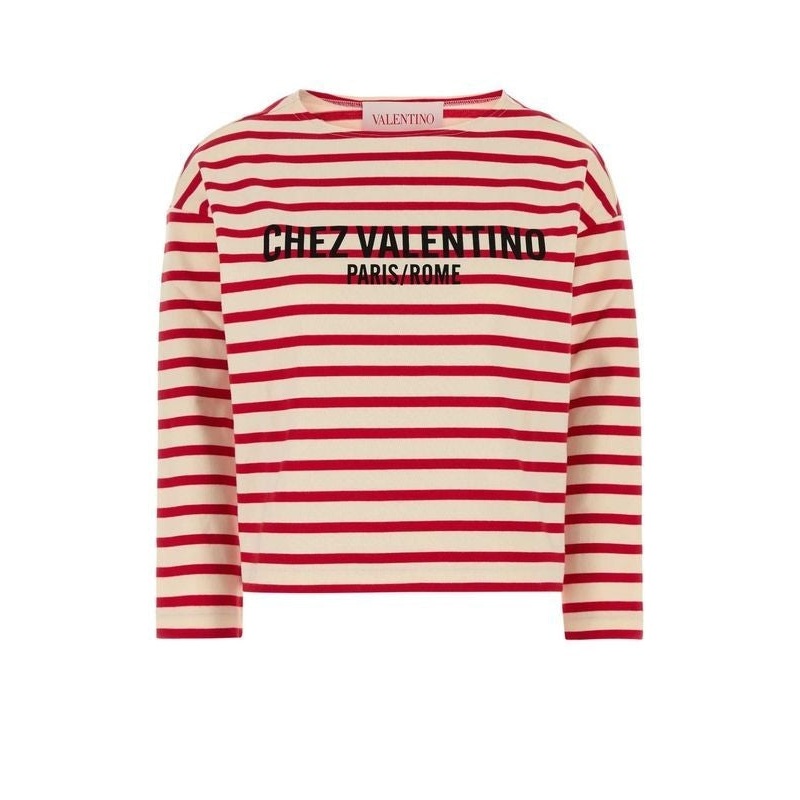 Valentino Red Long Sleeve|S|XS