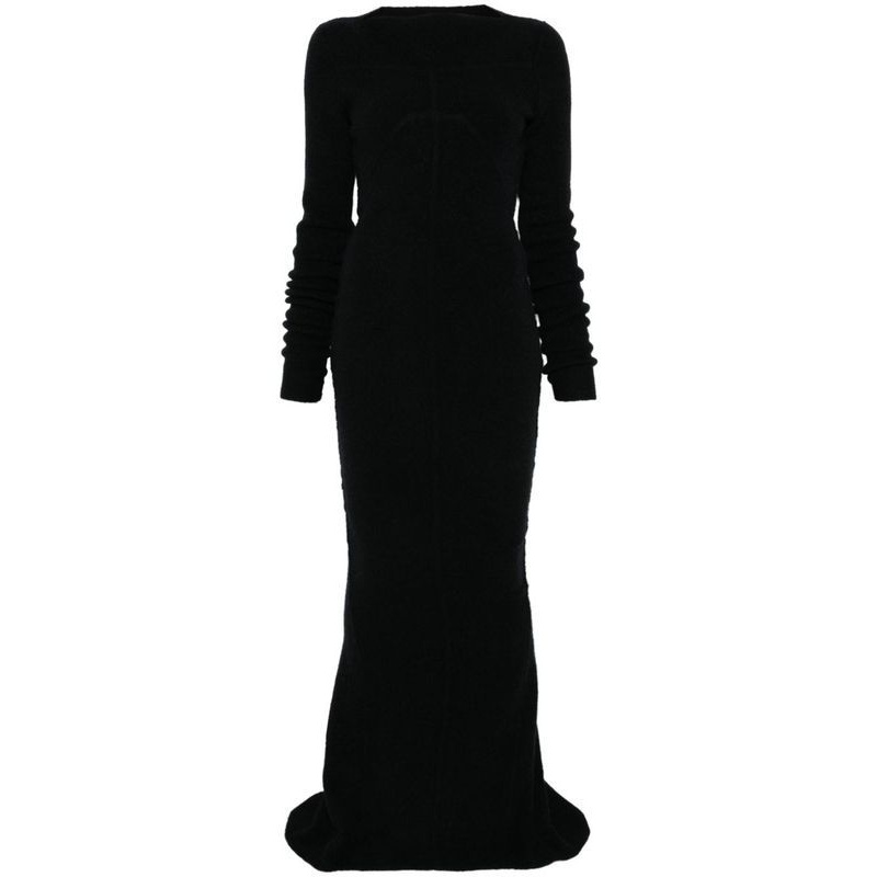 Alpaca Wool Long Dress|M|S