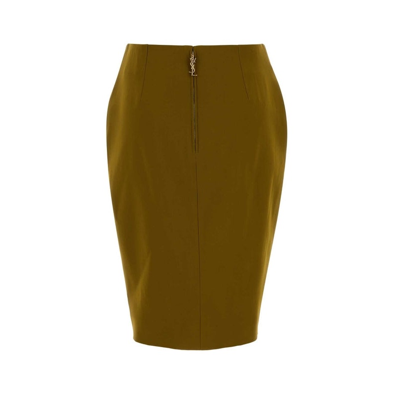 Saint Laurent Green Skirts|FR 36|FR 38