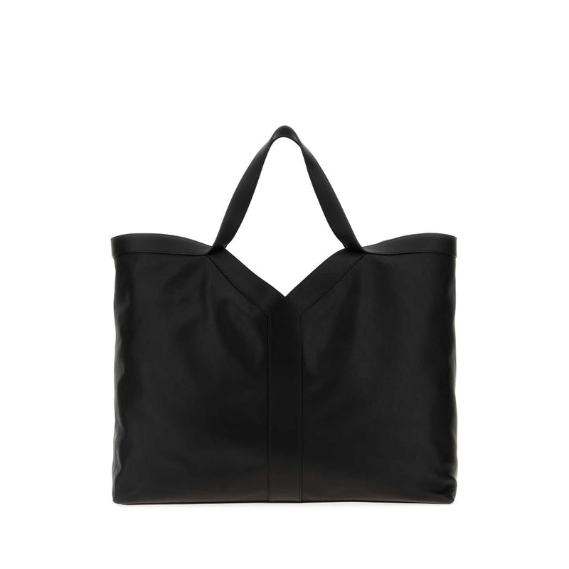 Y Maxi Black Tote Bags|OS