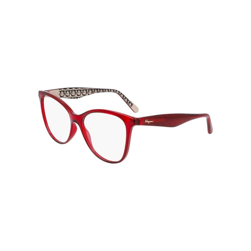 Ferragamo Red Glasses|54/15/140