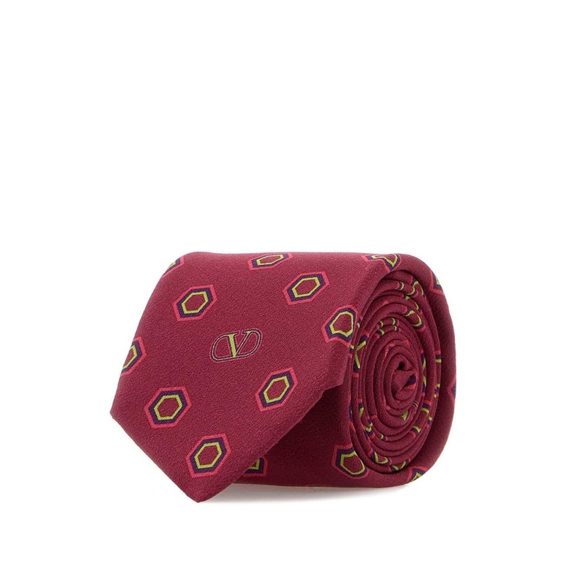 Valentino Pink Neck Ties|OS