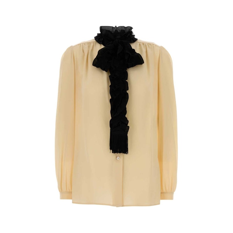 Valentino Yellow Shirts & Blouses