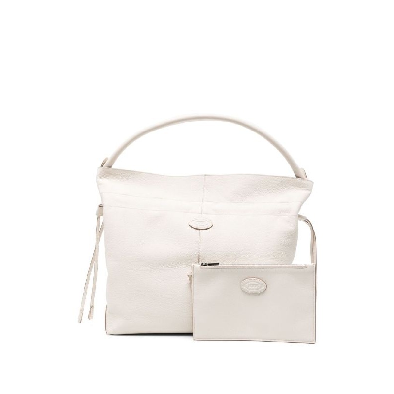 Di Drawstring Leather Bucket Bag