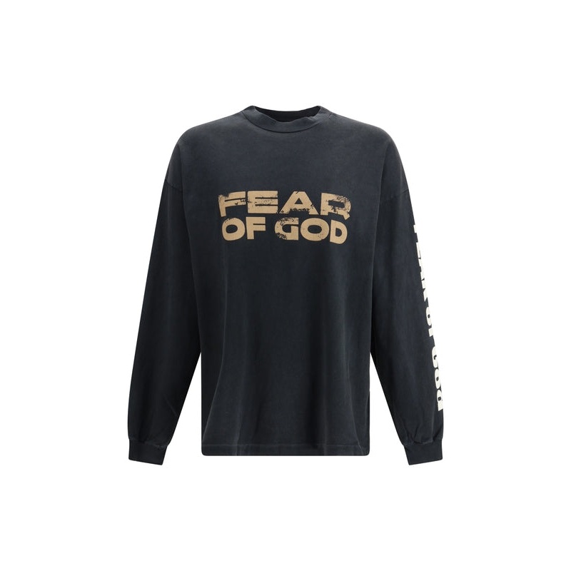 Fear Of God Black Long Sleeve|S