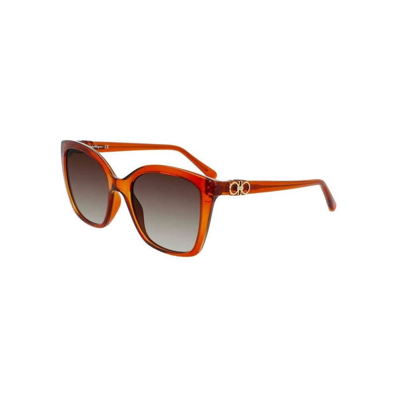 Ferragamo Brown Sunglasses|54/19/140